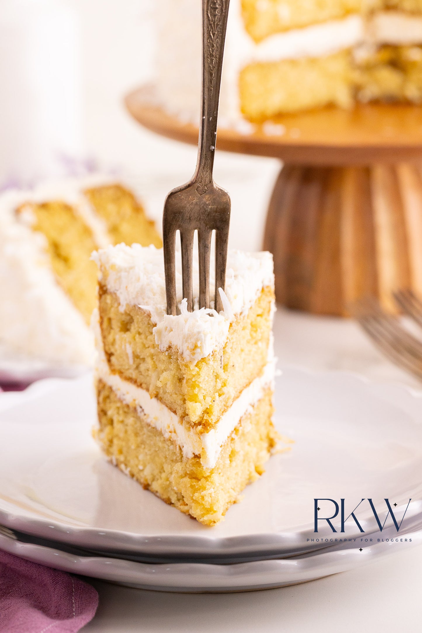 Gluten-Free Dairy-Free Coconut Cake- Exclusive
