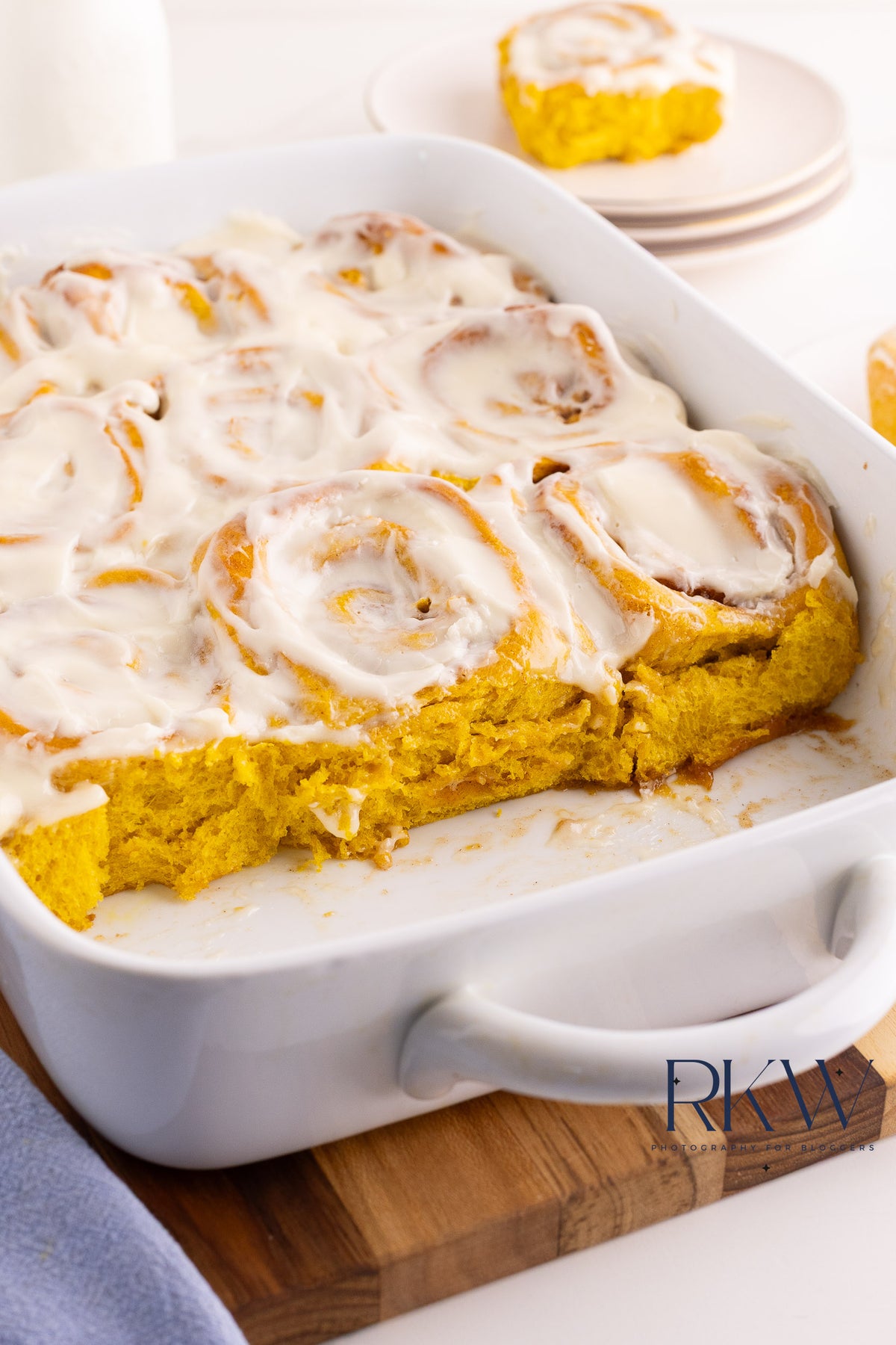 Pumpkin Cinnamon Rolls- Exclusvie