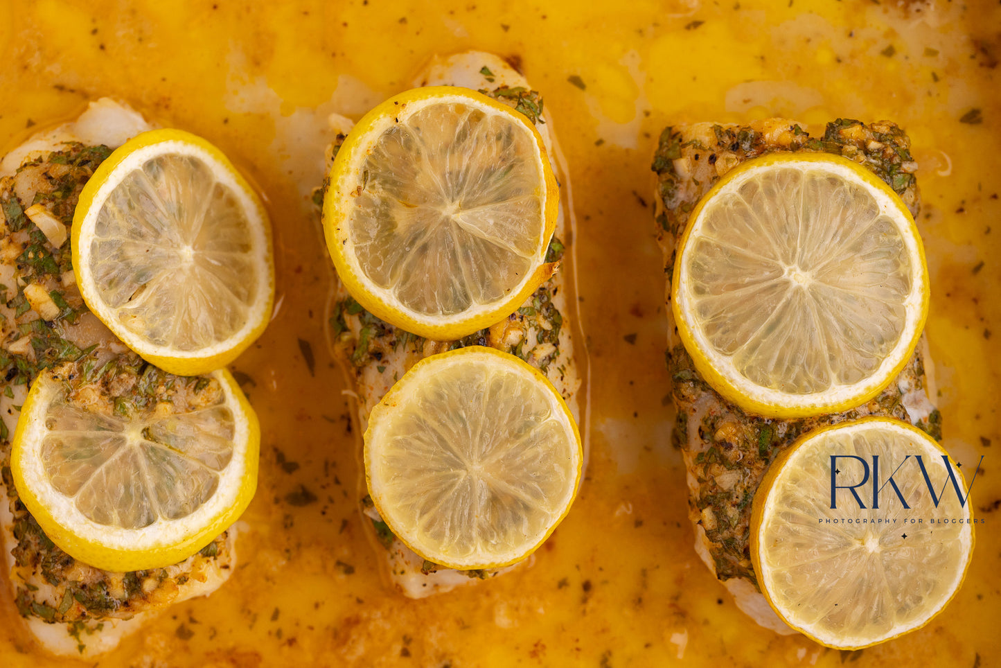 Lemon Garlic Baked Cod- Exclusive