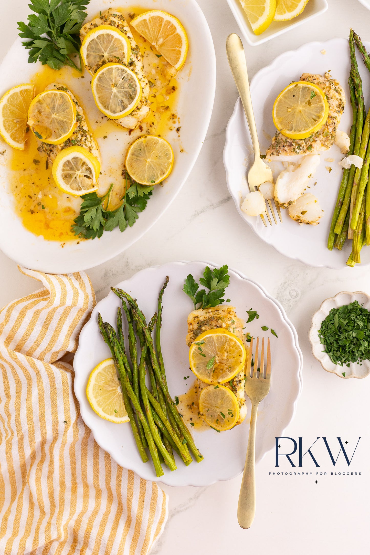 Lemon Garlic Baked Cod- Exclusive