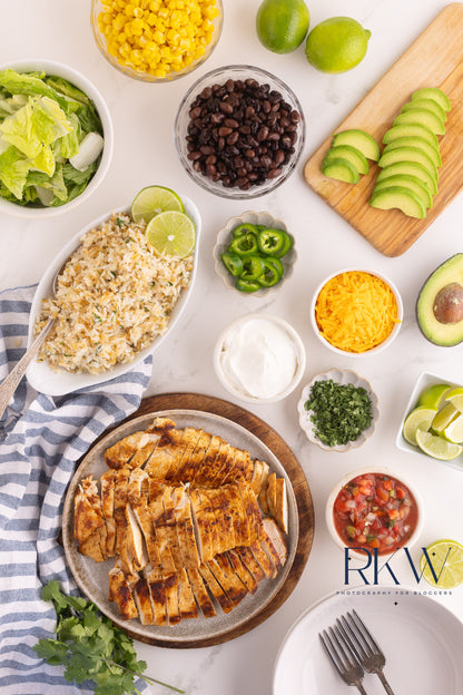 Burrito Bowl with Cilantro Lime Rice- Exclusive