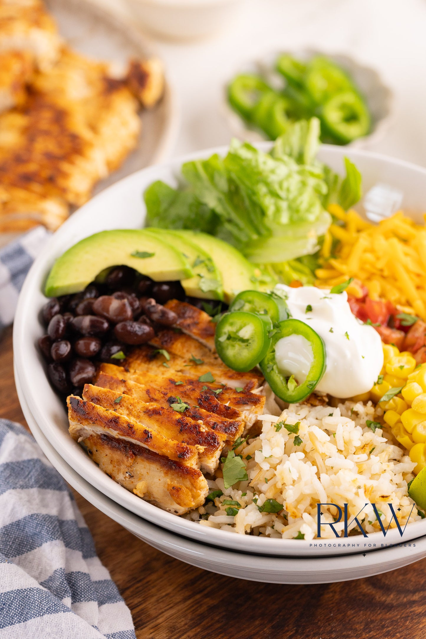 Burrito Bowl with Cilantro Lime Rice- Exclusive