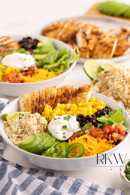 Burrito Bowl with Cilantro Lime Rice- Exclusive