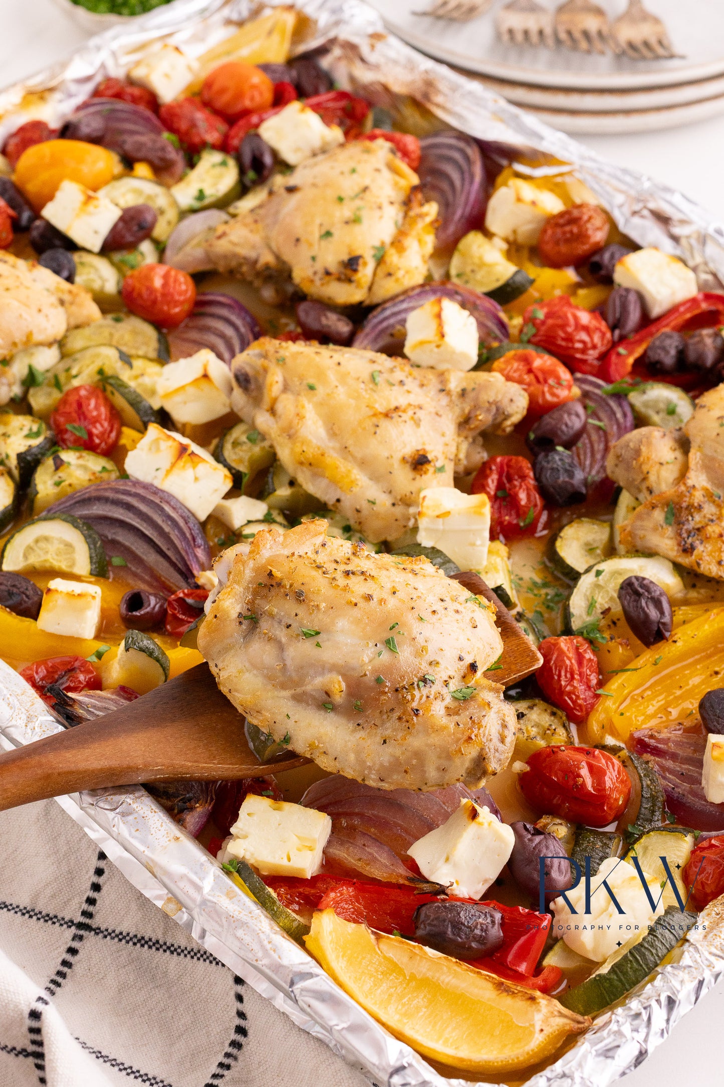 Mediterranean Baked Chicken Thighs- Exclusive