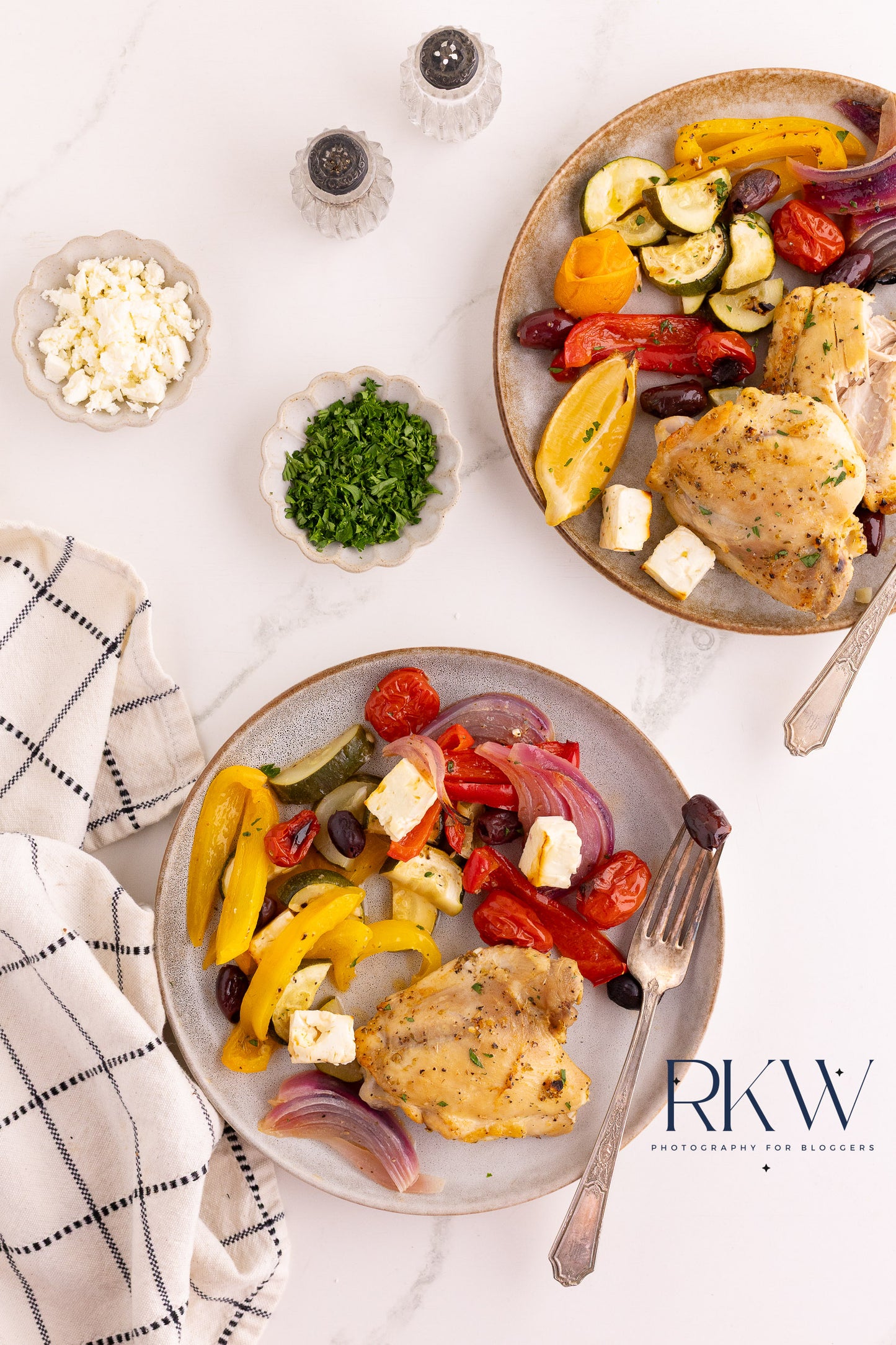 Mediterranean Baked Chicken Thighs- Exclusive