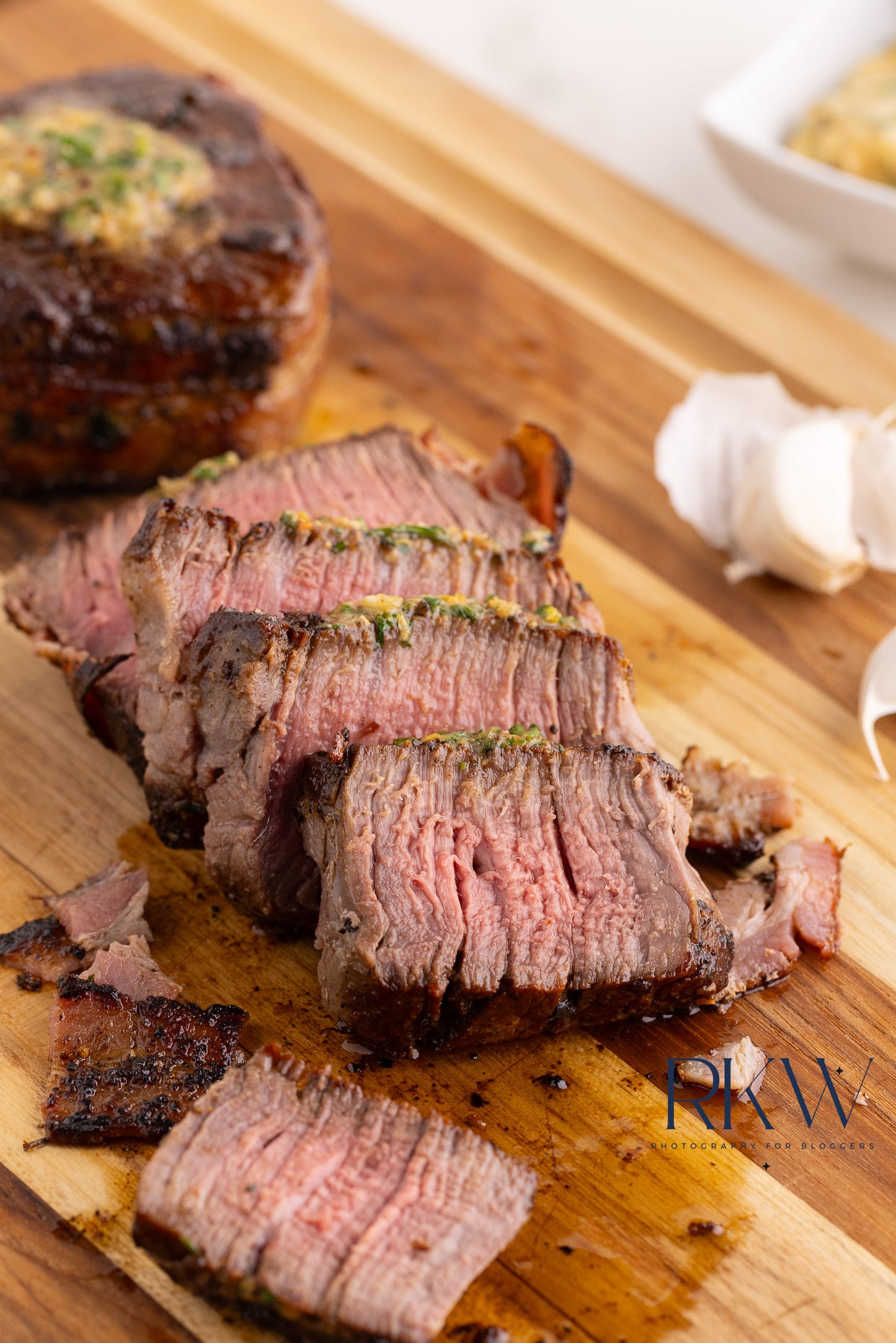 Bacon Wrapped Filet Mignon with Cowboy Butter- Exclusive