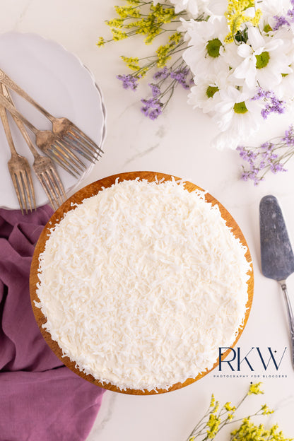 Gluten-Free Dairy-Free Coconut Cake- Exclusive