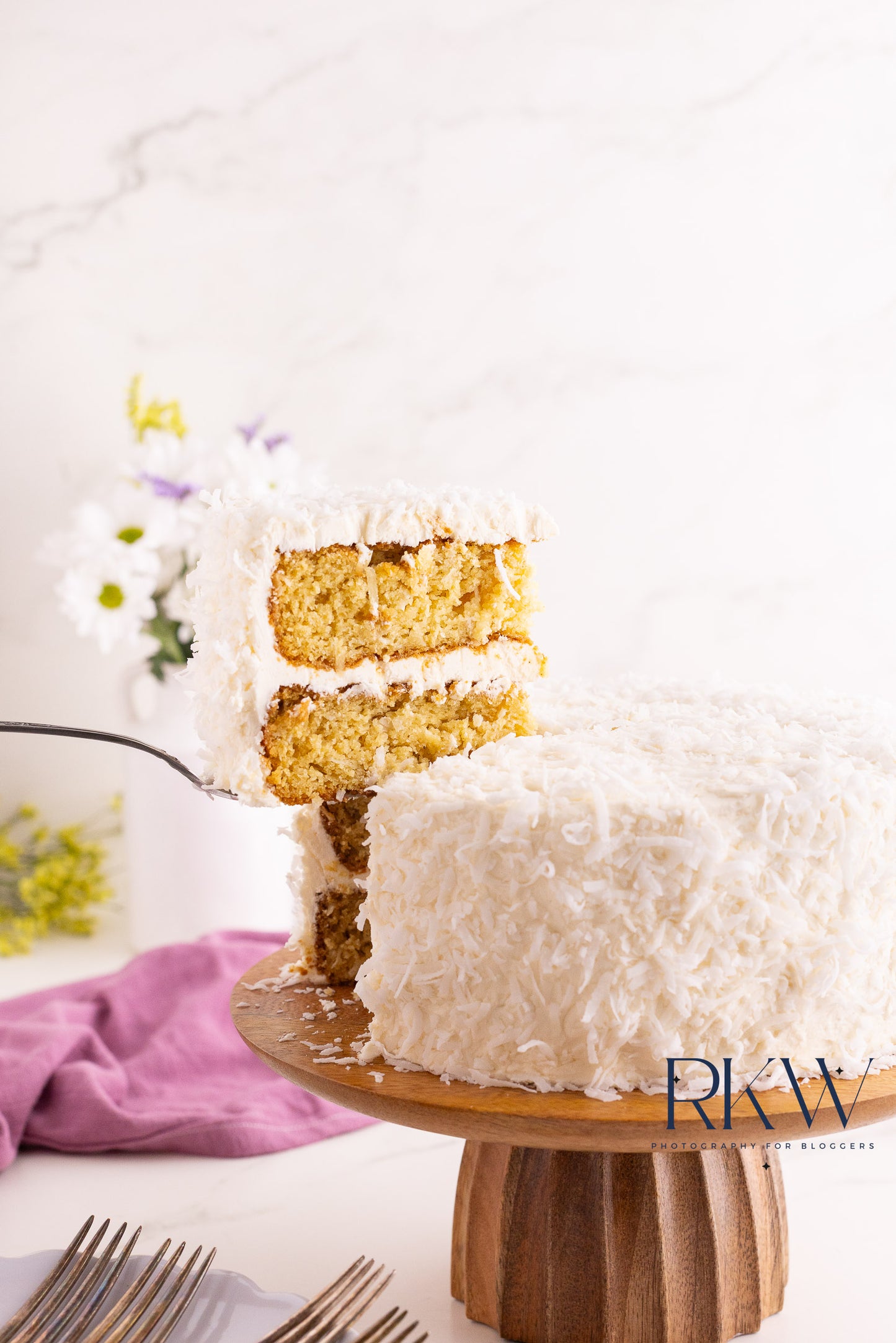 Gluten-Free Dairy-Free Coconut Cake- Exclusive