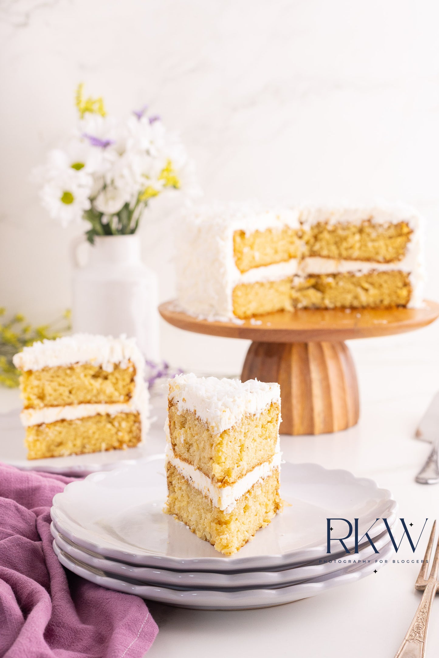 Gluten-Free Dairy-Free Coconut Cake- Exclusive