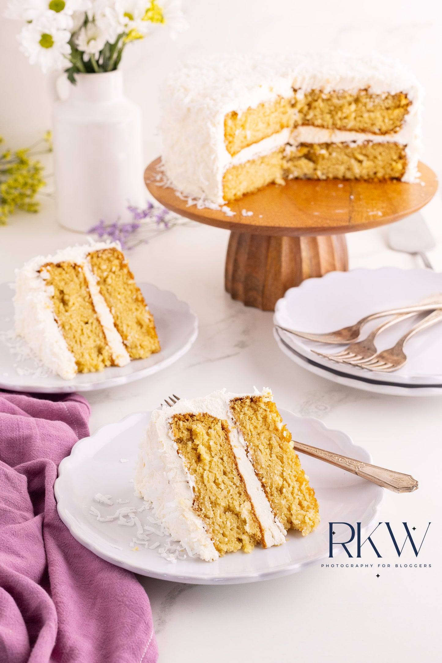 Gluten-Free Dairy-Free Coconut Cake- Exclusive
