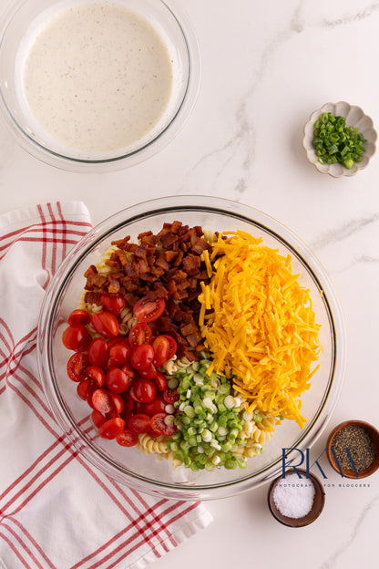 Bacon Ranch Pasta Salad- Exclusive