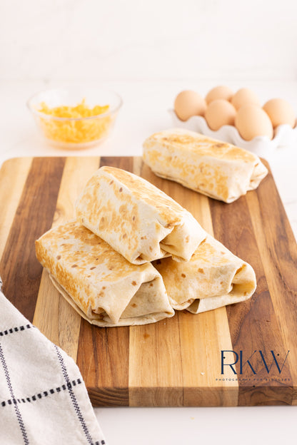 Sausage/Bacon Breakfast Burritos- Exclusive