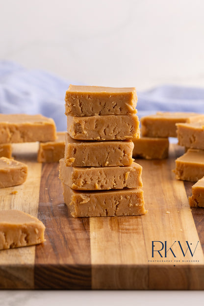 2 Ingredient Peanut Butter Fudge- Exclusive