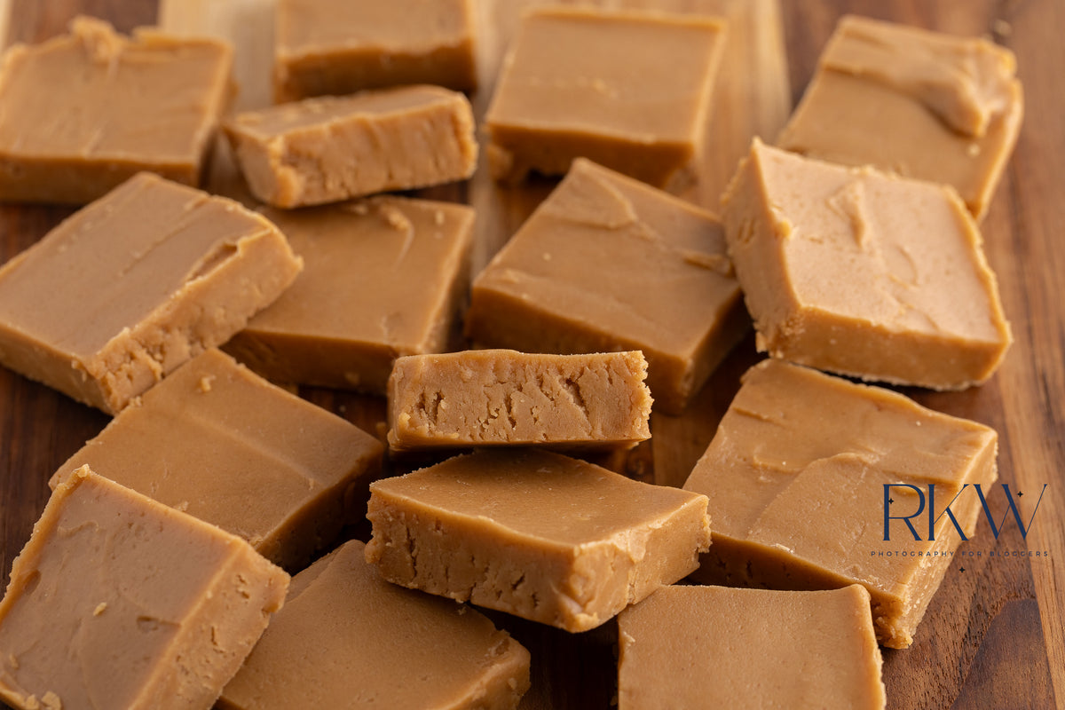 2 Ingredient Peanut Butter Fudge- Exclusive