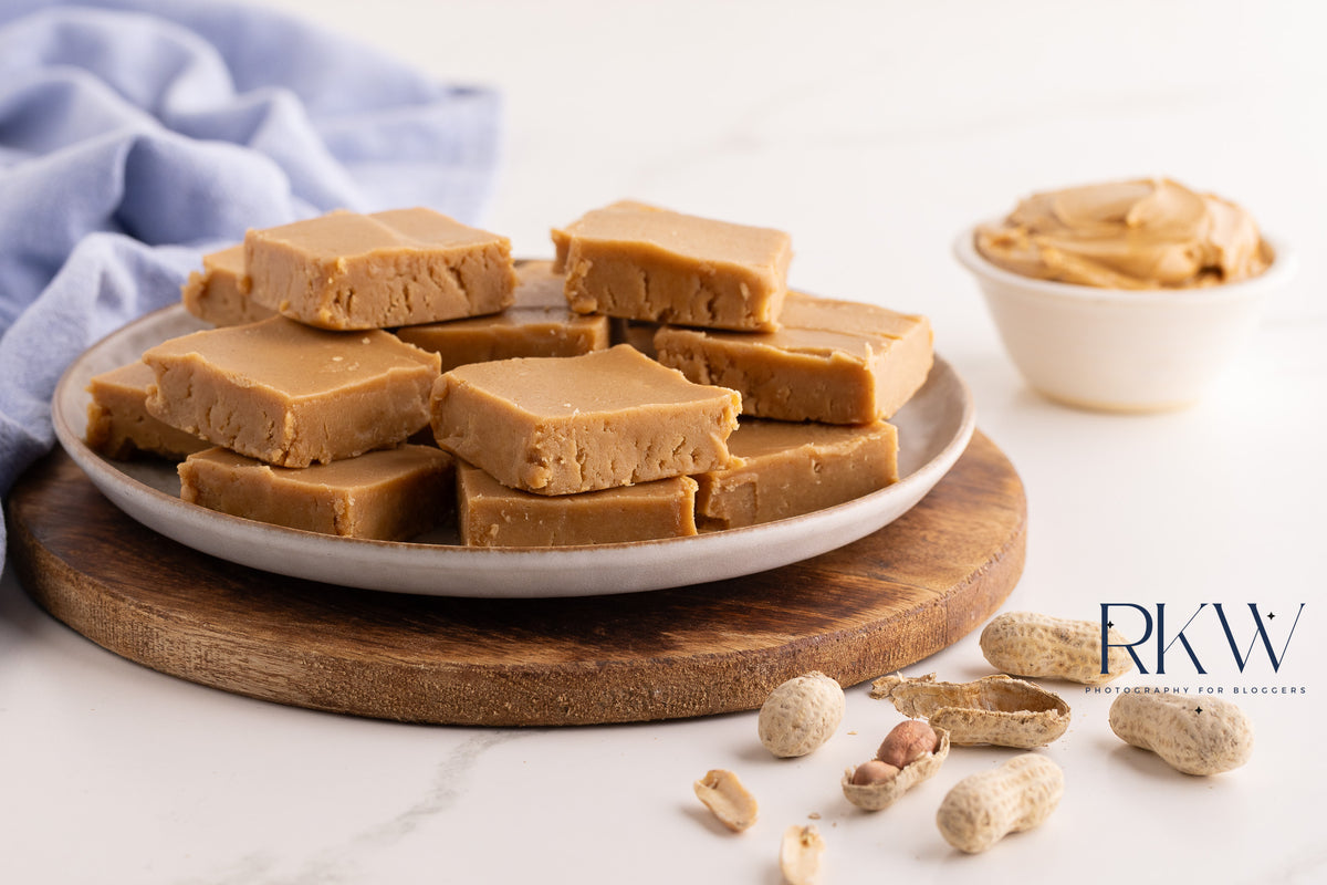 2 Ingredient Peanut Butter Fudge- Exclusive