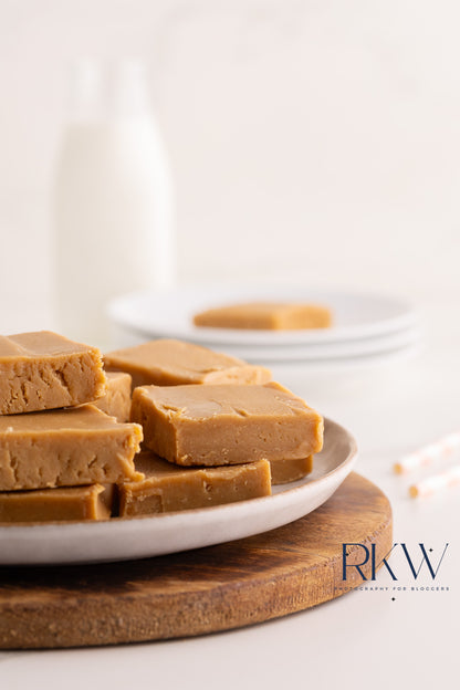 2 Ingredient Peanut Butter Fudge- Exclusive