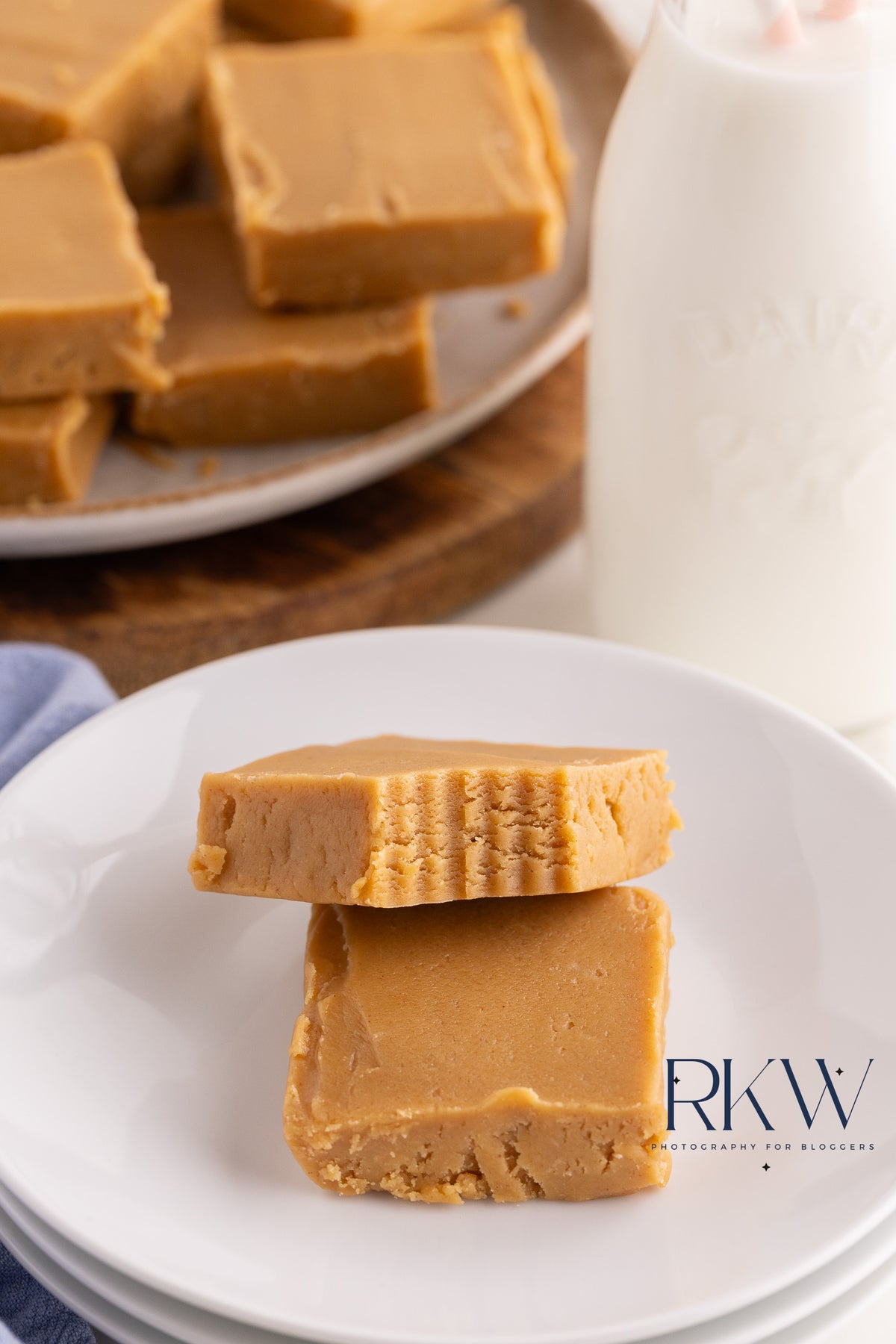 2 Ingredient Peanut Butter Fudge- Exclusive