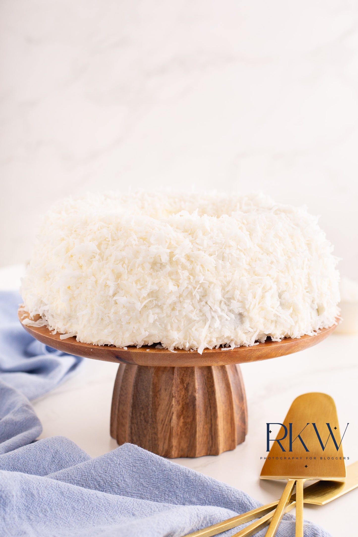 White Chocolate Coconut Bundt Cake- Exclusive