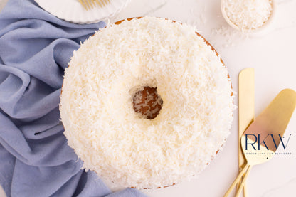 White Chocolate Coconut Bundt Cake- Exclusive