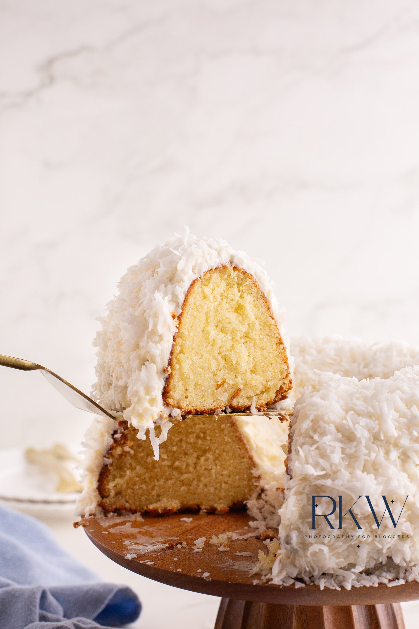 White Chocolate Coconut Bundt Cake- Exclusive