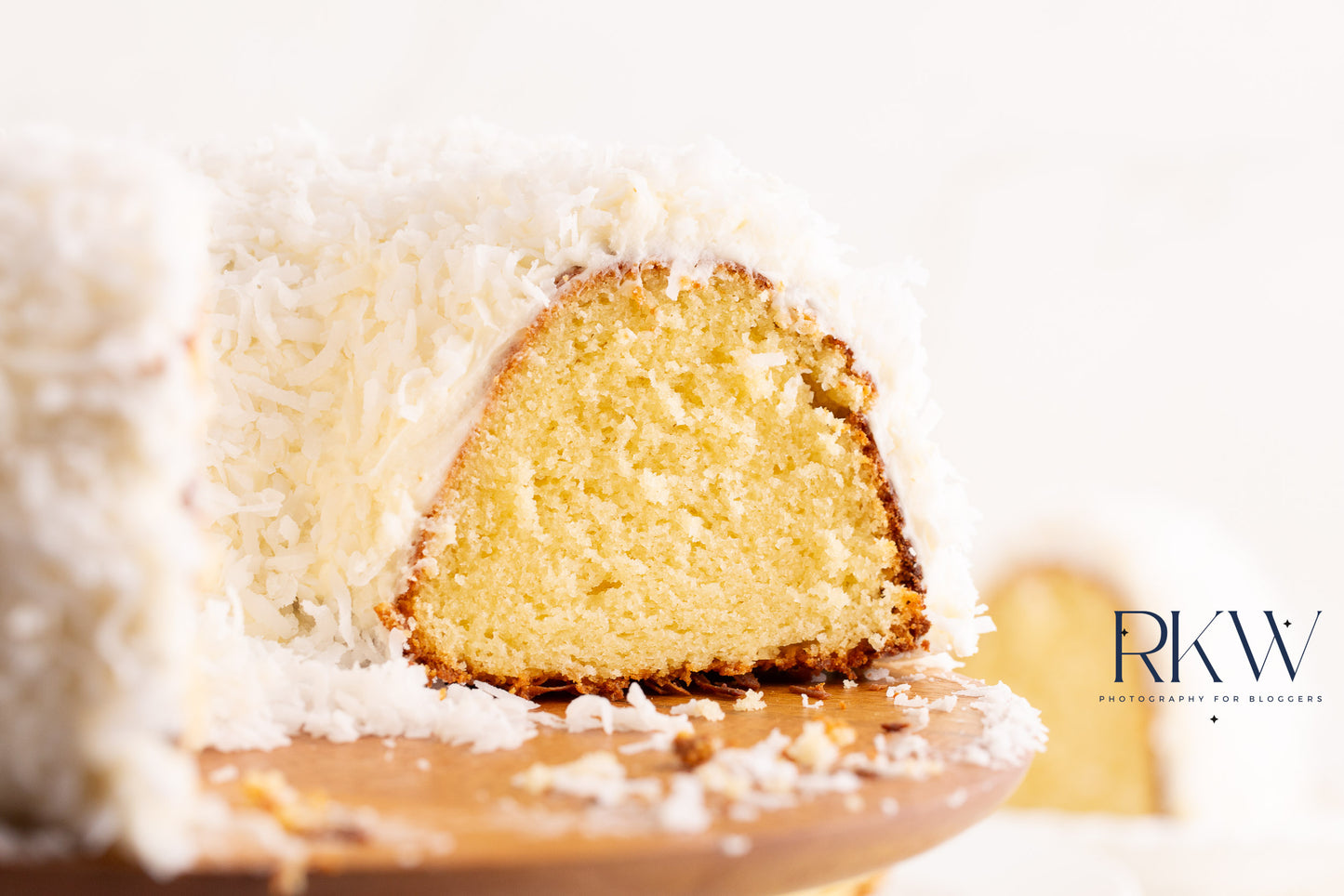 White Chocolate Coconut Bundt Cake- Exclusive