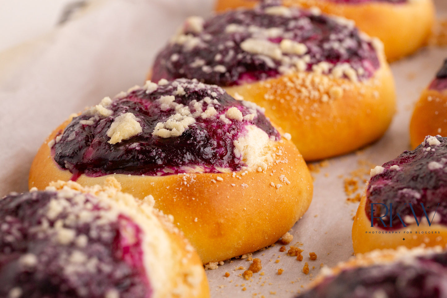 Blueberry Cream Cheese Buns- Exclusive