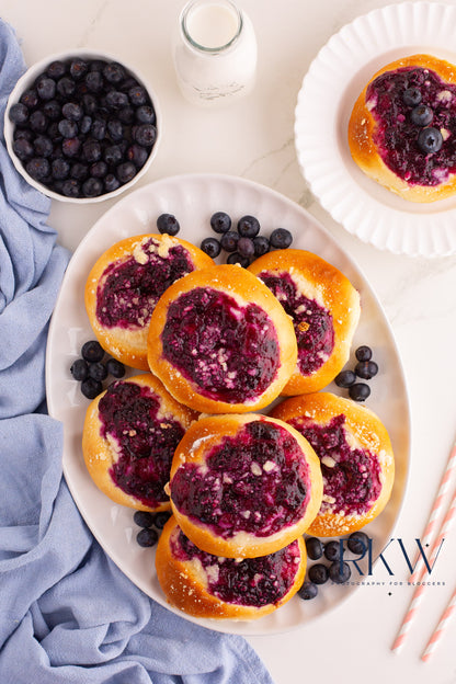 Blueberry Cream Cheese Buns- Exclusive
