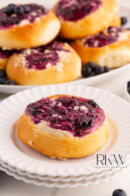 Blueberry Cream Cheese Buns- Exclusive