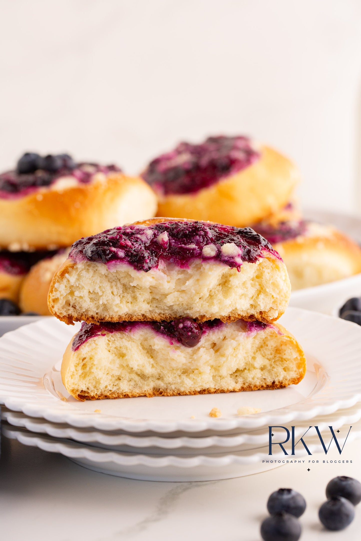 Blueberry Cream Cheese Buns- Exclusive