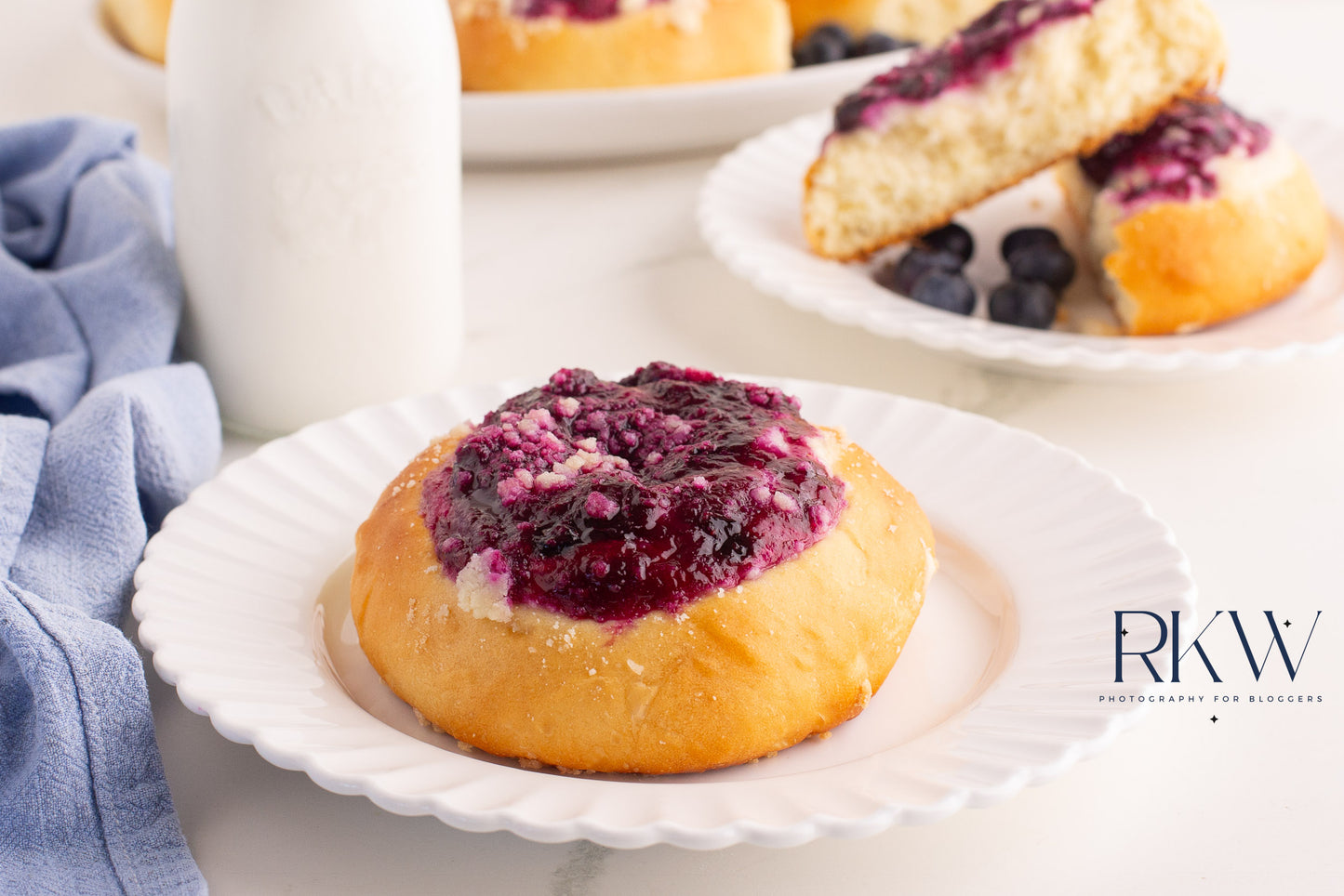Blueberry Cream Cheese Buns- Exclusive
